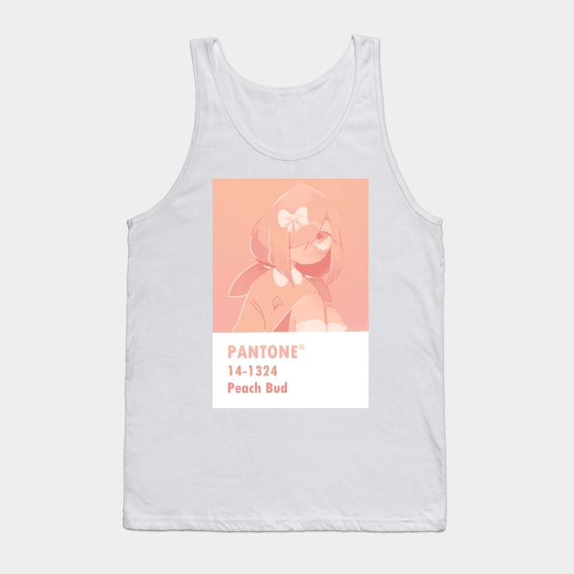 Peach Bud Tank Top by rosywhitey